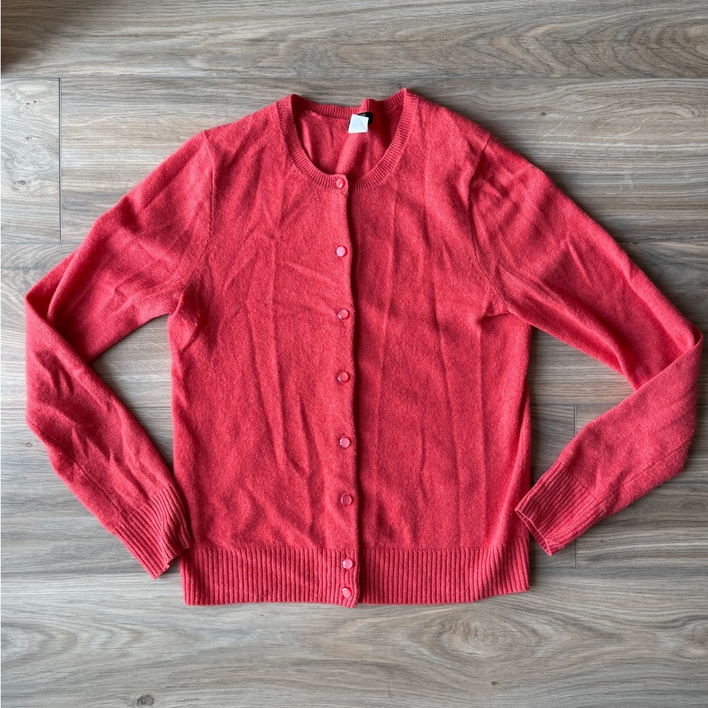 J. Crew Cashmere Cardigan Sweater